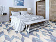 Пробковые полы Corkstyle, коллекция Chevron, Chevron Blue Пробковые полы Corkstyle, коллекция Chevron, Chevron Blue в Керчи