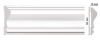 Молдинг D022/30 ДМ (66*16*2000) в Керчи