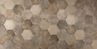 Мозаика керамогранитная Wood comb в Керчи