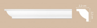 Плинтус A132/100 (22*22*2000) Плинтус A132/100 (22*22*2000) в Керчи