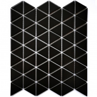 Мозаика керамогранитная Reno Black matt в Керчи