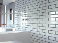 Мозаика керамогранитная Brick White в Керчи